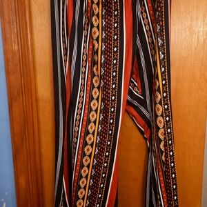 Stylish Multicolor Striped Women's Pants